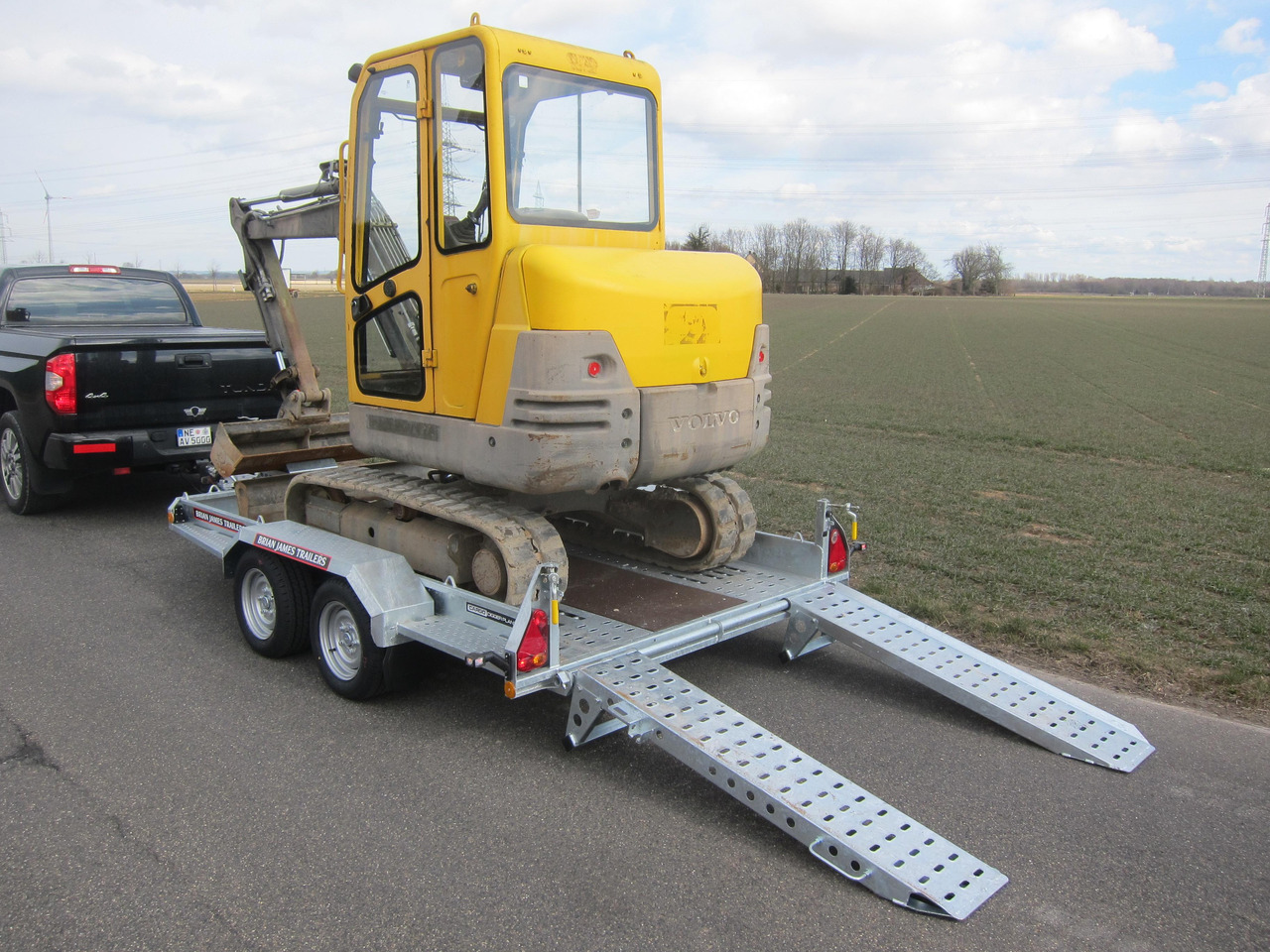 Brian James Digger Plant 543-3217-35 320x170cm Schaufelablage Rampen Reserverad 3500kg - Remolque porta maquinaria: foto 5 Brian James Digger Plant 543-3217-35 320x170cm Schaufelablage Rampen Reserverad 3500kg - Remolque porta maquinaria: foto 5