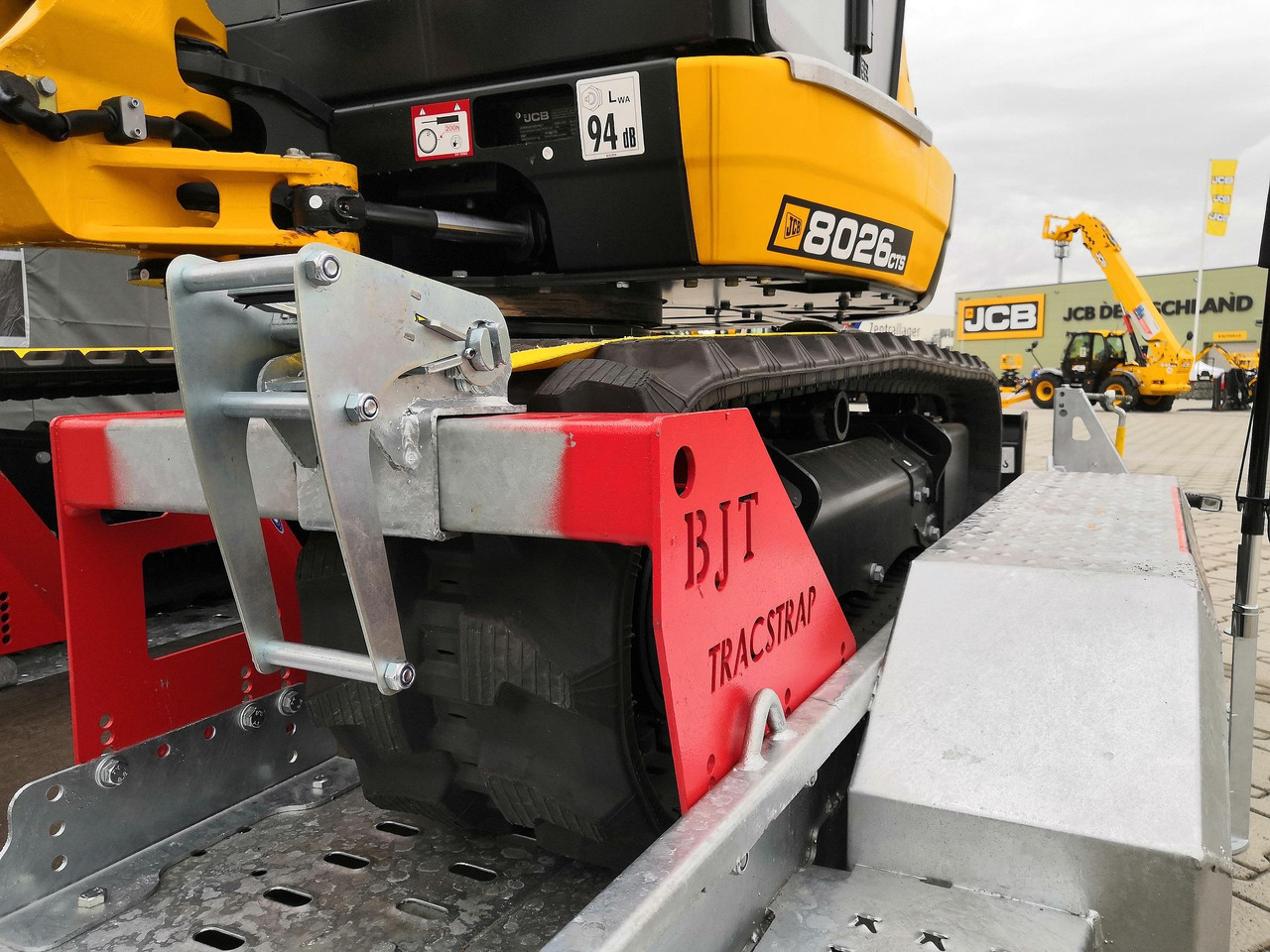 Brian James Digger Plant 543-3217-35 320x170cm TracStrap Ladungssicherung Reserverad Rampen 3500kg - Remolque porta maquinaria: foto 2 Brian James Digger Plant 543-3217-35 320x170cm TracStrap Ladungssicherung Reserverad Rampen 3500kg - Remolque porta maquinaria: foto 2