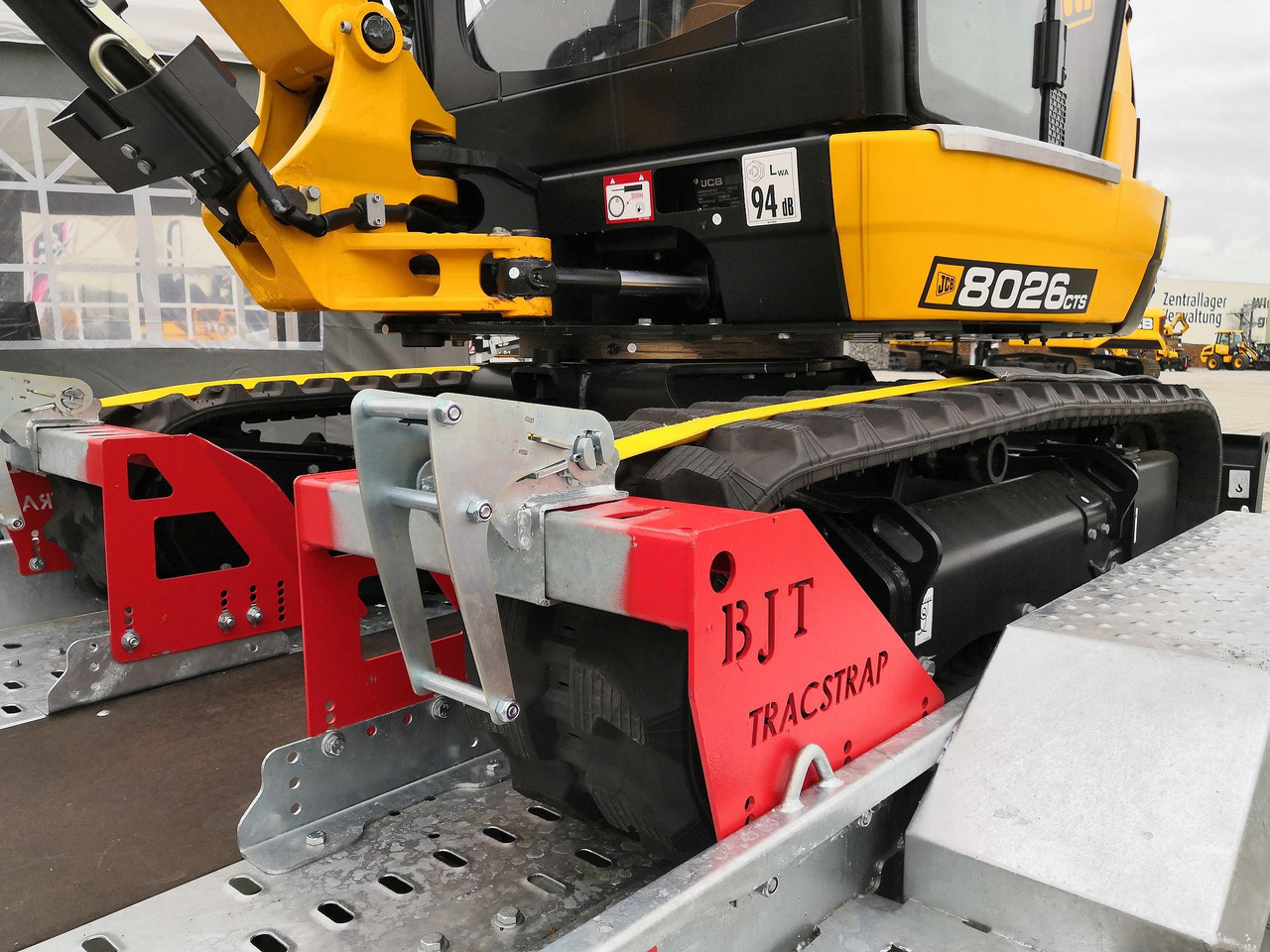 Brian James Digger Plant 543-3217-35 320x170cm TracStrap Ladungssicherung Reserverad Rampen 3500kg - Remolque porta maquinaria: foto 1 Brian James Digger Plant 543-3217-35 320x170cm TracStrap Ladungssicherung Reserverad Rampen 3500kg - Remolque porta maquinaria: foto 1