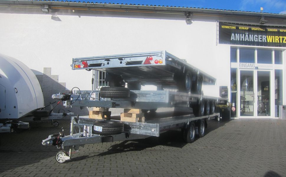 Brian James Trailer CarGO Connect 500x210cm Plateau Tridem 12" 3500kg Modell 2022 - Remolque plataforma/ Caja abierta: foto 1 Brian James Trailer CarGO Connect 500x210cm Plateau Tridem 12" 3500kg Modell 2022 - Remolque plataforma/ Caja abierta: foto 1