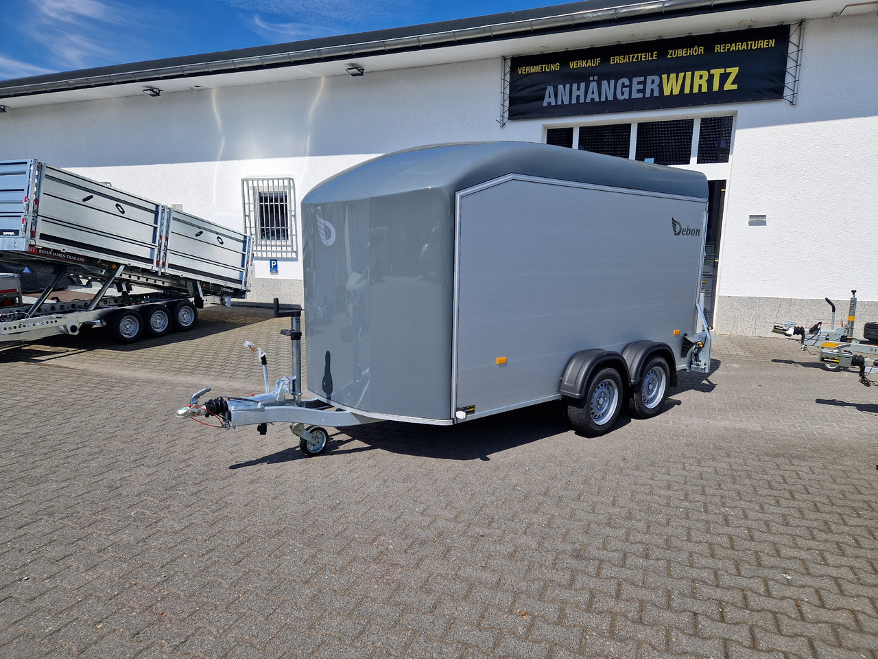 Cargo Roadster 700 375x180x200cm Alu Poly irongrey Seitentür 100km/H 2600kg - Remolque caja cerrada: foto 5 Cargo Roadster 700 375x180x200cm Alu Poly irongrey Seitentür 100km/H 2600kg - Remolque caja cerrada: foto 5