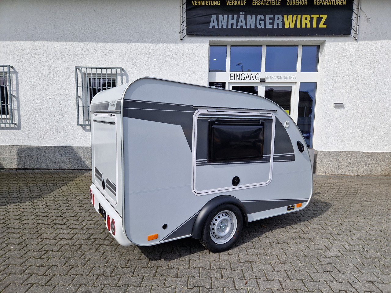 Caravana Mini Camper Mini Tommy TMC25 Basic 252x140x121cm 100 km/H 750kg ungebremst Januar AKTION: foto 16