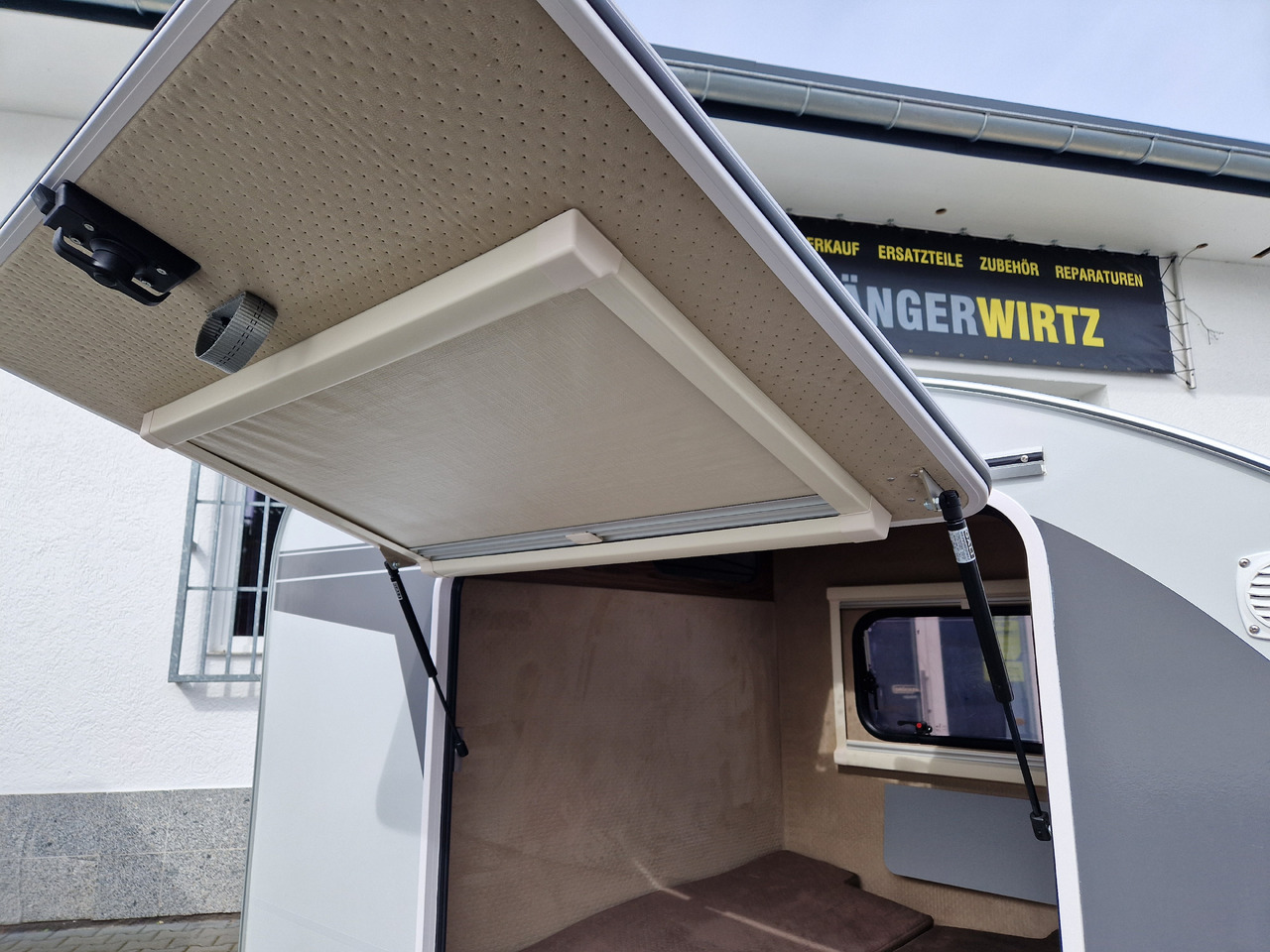 Caravana Mini Camper Mini Tommy TMC25 Basic 252x140x121cm 100 km/H 750kg ungebremst Januar AKTION: foto 22
