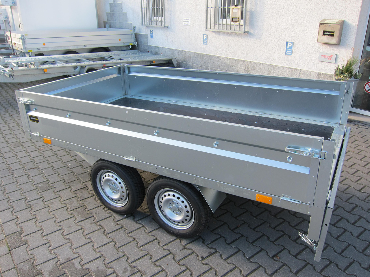 Remolque plataforma/ Caja abierta Pritschenanhänger Trailstar Nordica 263 263x144x40cm (S) 750kg Tandem Aktion: foto 9