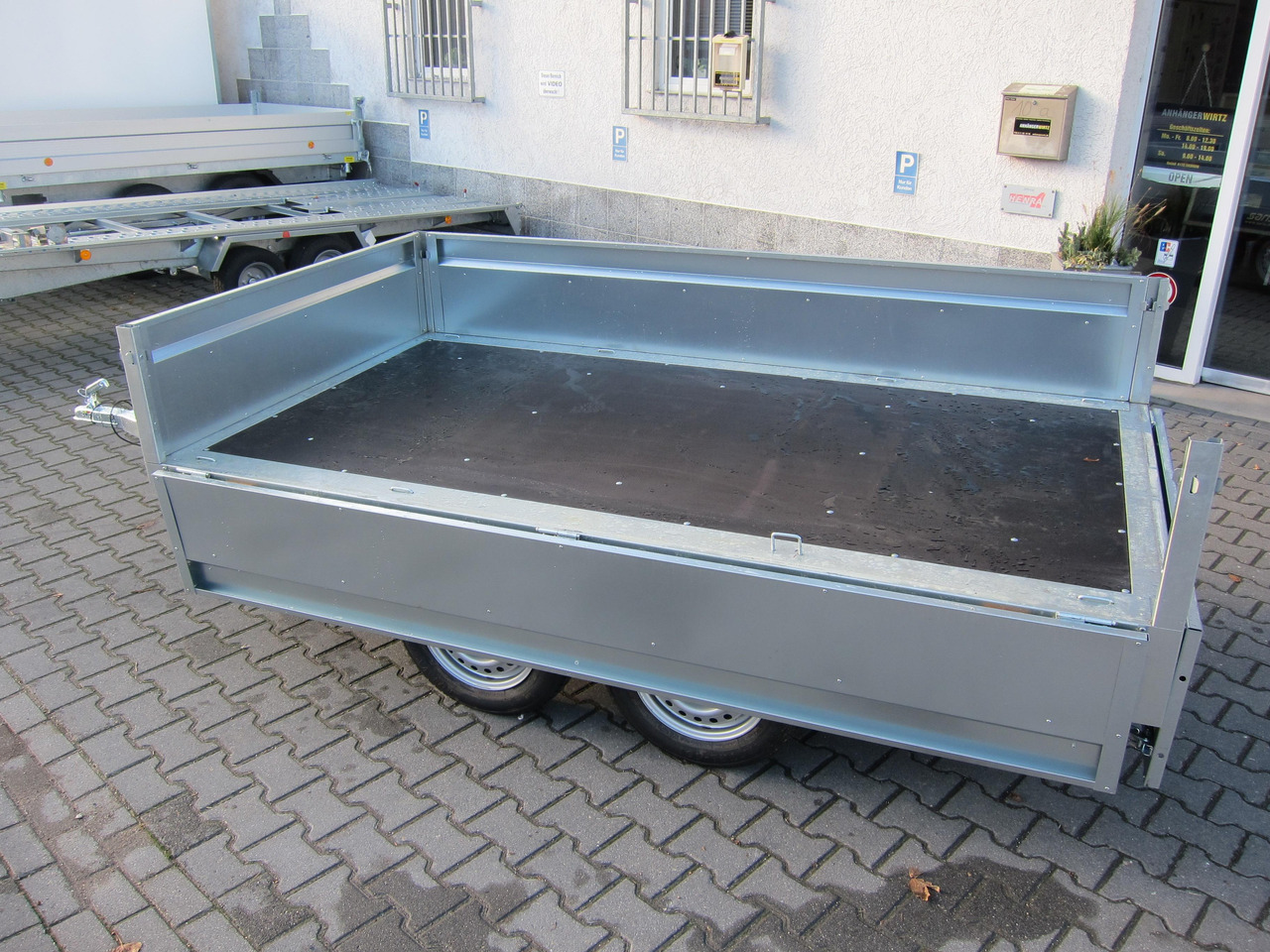 Remolque plataforma/ Caja abierta Pritschenanhänger Trailstar Nordica 263 263x144x40cm (S) 750kg Tandem Aktion: foto 10