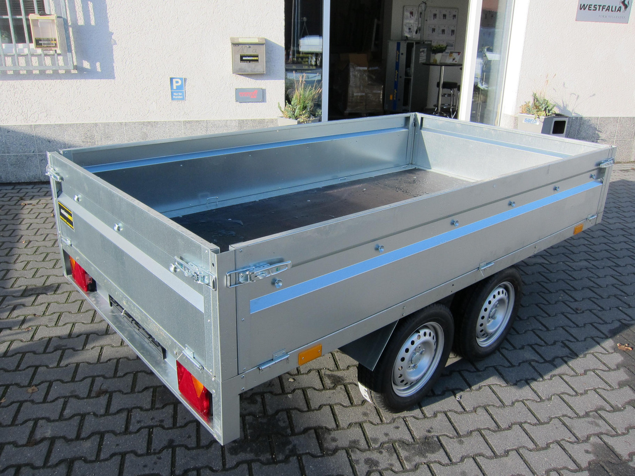 Remolque plataforma/ Caja abierta Pritschenanhänger Trailstar Nordica 263 263x144x40cm (S) 750kg Tandem Aktion: foto 6