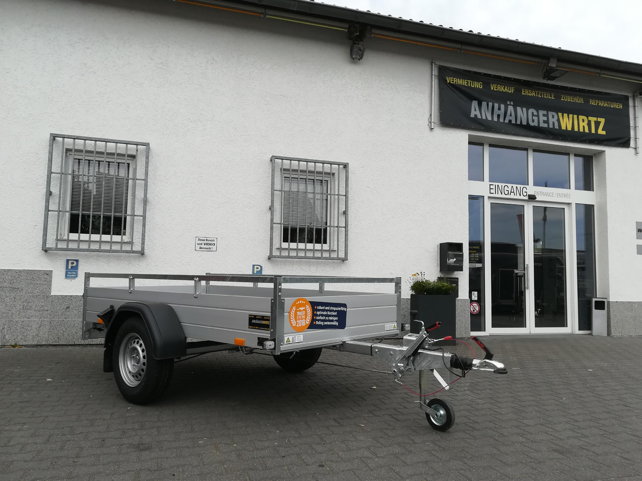 Remolque de coche Saris Anhänger DV135 McAlu Pro MP 255x133x43cm (S) 1350kg Online Aktion Modell 2024: foto 10