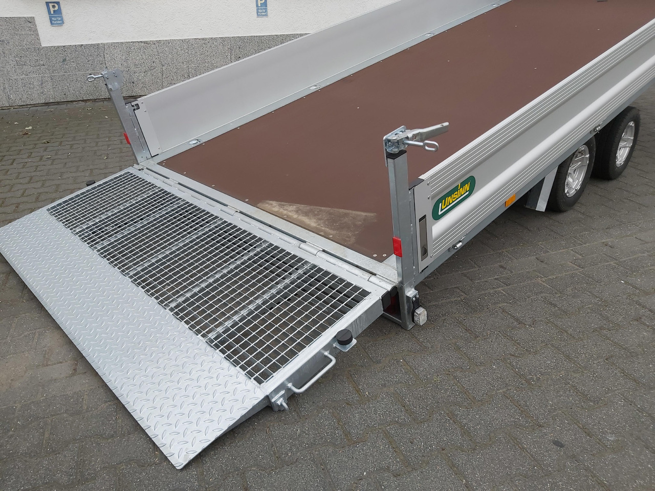 Unsinn Maschinentransporter PKL 3042-10-2040 426x204x350cm easyload Alufelgen 3000kg - Remolque plataforma/ Caja abierta: foto 2 Unsinn Maschinentransporter PKL 3042-10-2040 426x204x350cm easyload Alufelgen 3000kg - Remolque plataforma/ Caja abierta: foto 2