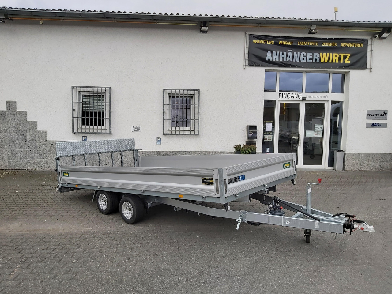 Unsinn Maschinentransporter PKL 3042-10-2040 426x204x350cm easyload Alufelgen 3000kg - Remolque plataforma/ Caja abierta: foto 4 Unsinn Maschinentransporter PKL 3042-10-2040 426x204x350cm easyload Alufelgen 3000kg - Remolque plataforma/ Caja abierta: foto 4