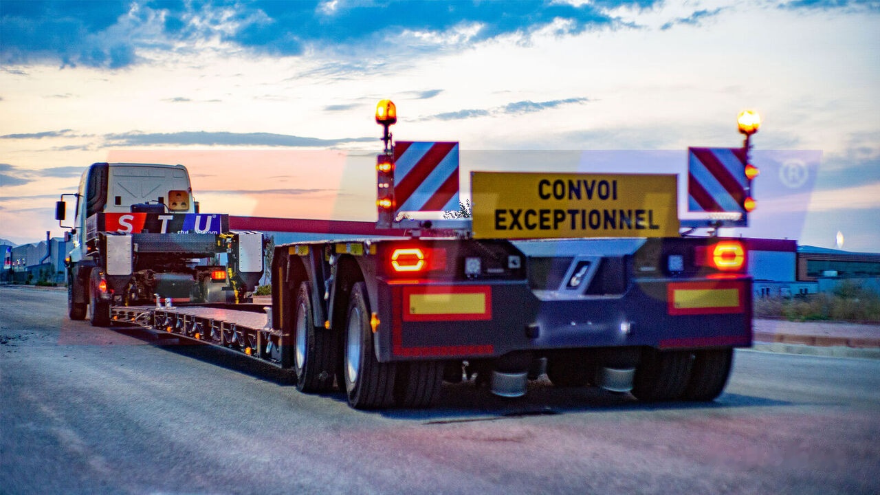 Semirremolque góndola rebajadas nuevo STU 2 Axle Extendable Low Loader: foto 9