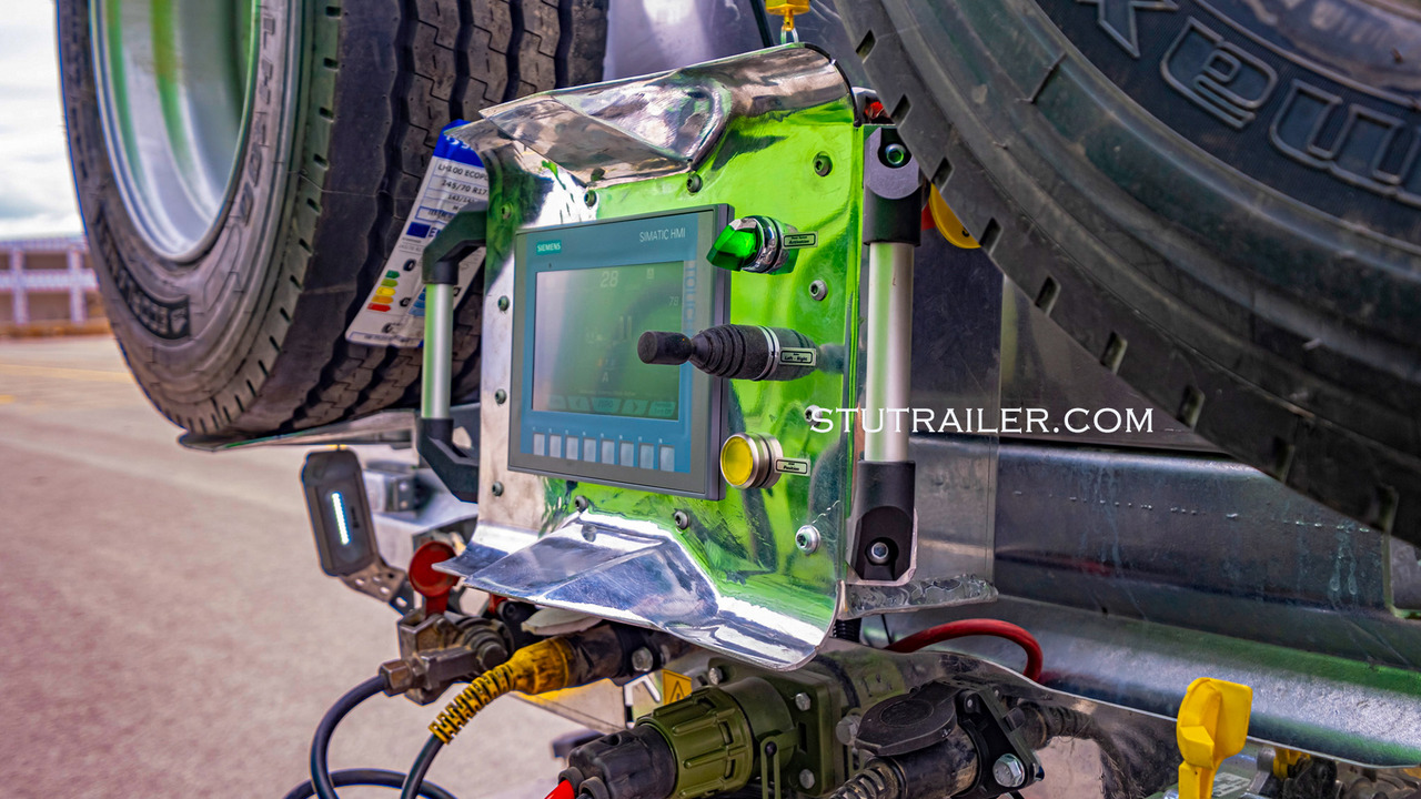 Semirremolque góndola rebajadas nuevo STU 5 Axle Hydraulic Steering Extendable Low Laoder: foto 6