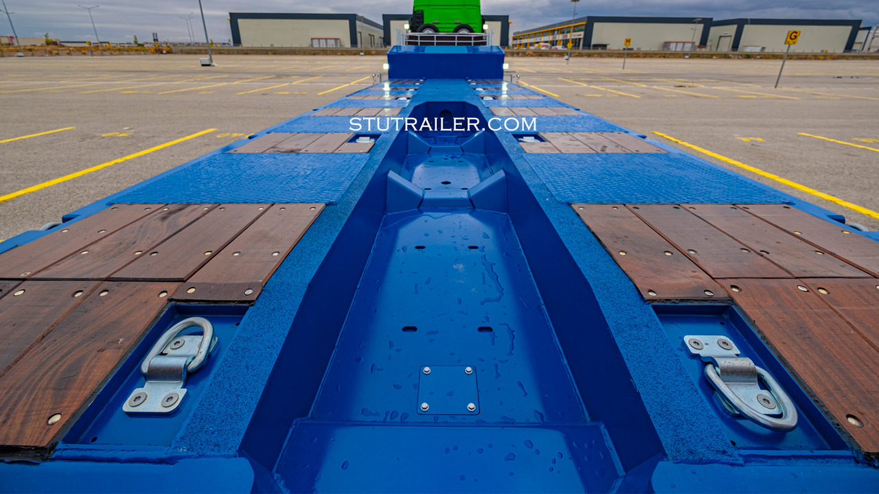 Semirremolque góndola rebajadas nuevo STU 5 Axle Hydraulic Steering Extendable Low Laoder: foto 11