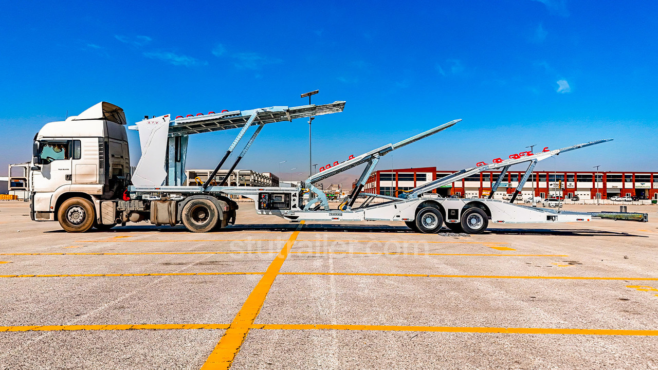 STU 6 Car Carrier Trailer / 2 Axle Car Carrier Trailer - Semirremolque portavehículos: foto 1 STU 6 Car Carrier Trailer / 2 Axle Car Carrier Trailer - Semirremolque portavehículos: foto 1