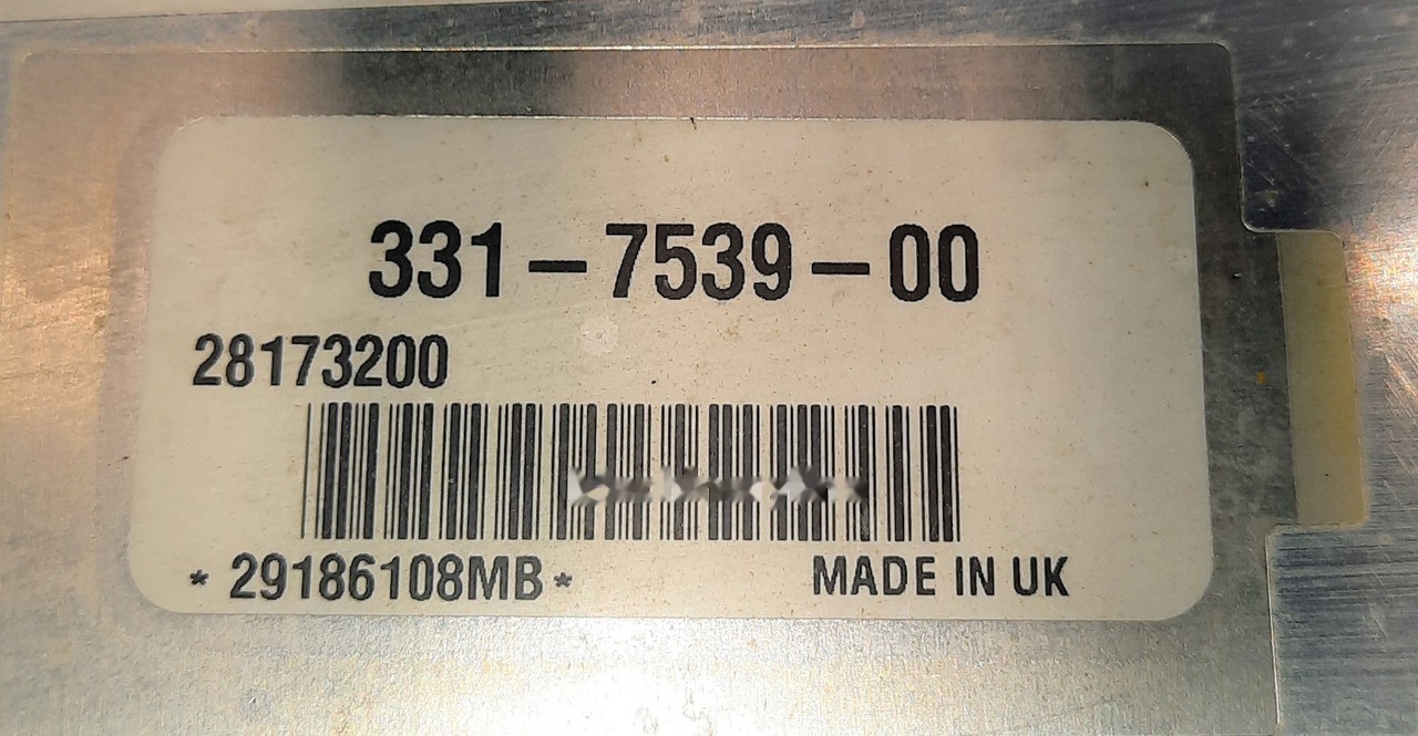 PERKINS  - Unidad de control para Dúmper: foto 2 PERKINS  - Unidad de control para Dúmper: foto 2