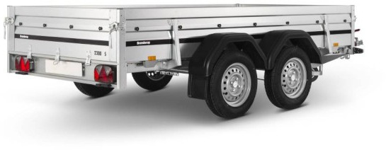 Brenderup Tieflader 2300S Stahl, 2,0 to. 3010x1530x400mm - Remolque de coche: foto 5 Brenderup Tieflader 2300S Stahl, 2,0 to. 3010x1530x400mm - Remolque de coche: foto 5