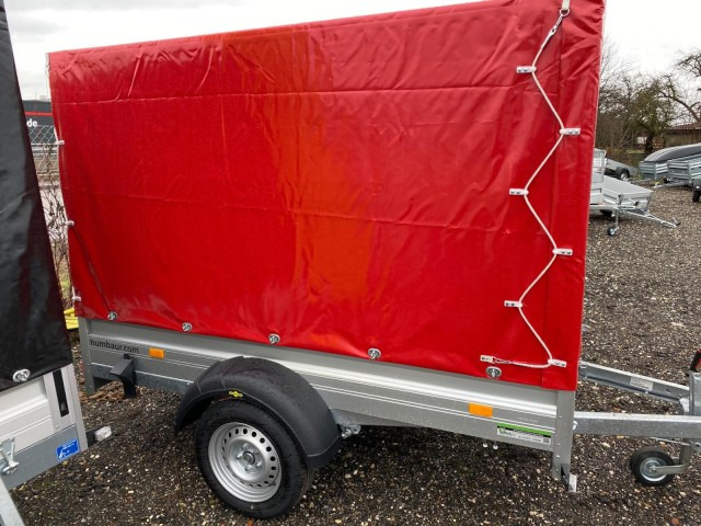 Humbaur HA 132513 mit KV, Hochplane 160 cm, 100 km/h 1300 kg, 2510 x 1310 x 350mm - Remolque de coche: foto 3 Humbaur HA 132513 mit KV, Hochplane 160 cm, 100 km/h 1300 kg, 2510 x 1310 x 350mm - Remolque de coche: foto 3
