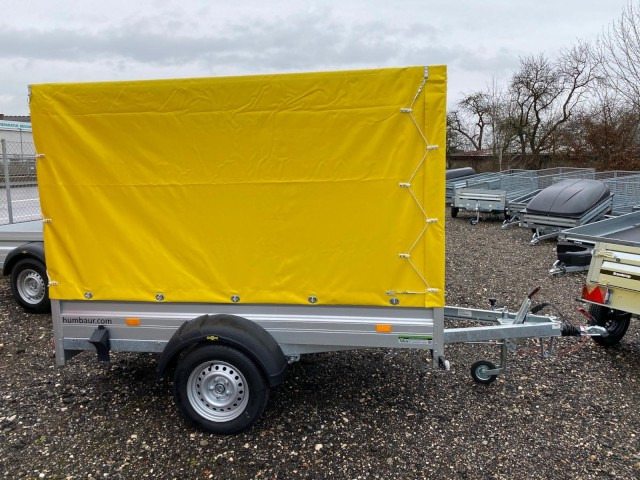 Humbaur HA 132513 mit KV, Hochplane 160 cm, 100 km/h 1300 kg, 2510 x 1310 x 350mm - Remolque de coche: foto 3 Humbaur HA 132513 mit KV, Hochplane 160 cm, 100 km/h 1300 kg, 2510 x 1310 x 350mm - Remolque de coche: foto 3