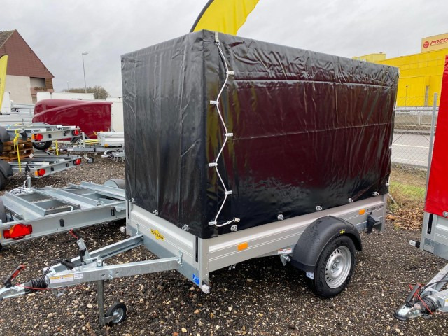 Humbaur HA 132513 mit KV, Hochplane 160 cm, 100 km/h 1300 kg, 2510 x 1310 x 350mm - Remolque de coche: foto 1 Humbaur HA 132513 mit KV, Hochplane 160 cm, 100 km/h 1300 kg, 2510 x 1310 x 350mm - Remolque de coche: foto 1