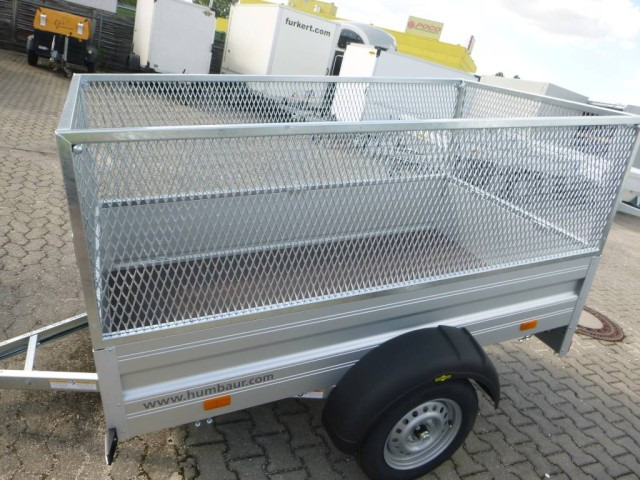 Remolque de coche nuevo Humbaur HA 752111 mit Laubgitter 2050 x 1100 x 350 mm: foto 7
