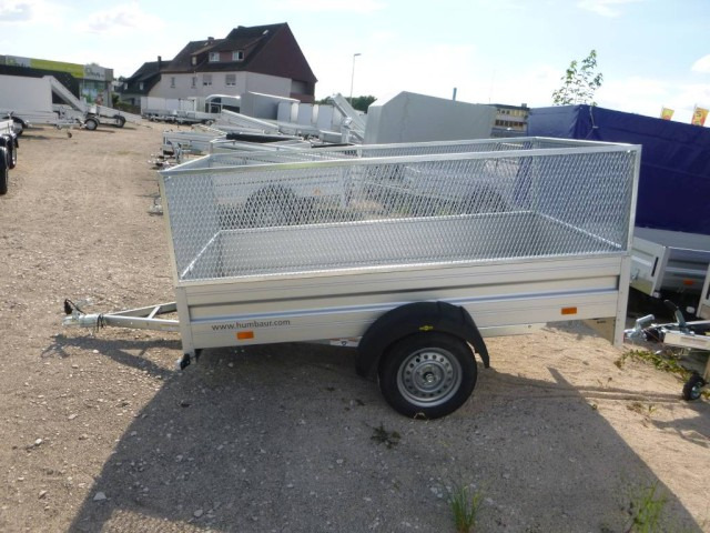 Humbaur HA 752513 KV mit Laubgitter, 750 kg, 2510 x 1310 x 350 mm - Remolque de coche: foto 2 Humbaur HA 752513 KV mit Laubgitter, 750 kg, 2510 x 1310 x 350 mm - Remolque de coche: foto 2