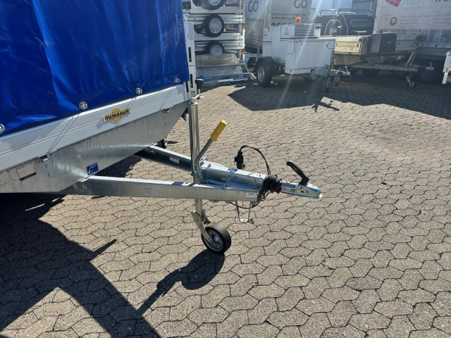 Humbaur HT 253118 Hochlader 2,5 to. mit Hochplane 200 cm - Remolque de coche: foto 2 Humbaur HT 253118 Hochlader 2,5 to. mit Hochplane 200 cm - Remolque de coche: foto 2