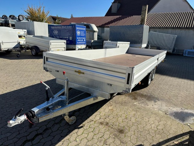 Humbaur HT 35 62 21 GR Hochlader 3,5 to. 6220 x 2070 x 350 mm - Remolque de coche: foto 1 Humbaur HT 35 62 21 GR Hochlader 3,5 to. 6220 x 2070 x 350 mm - Remolque de coche: foto 1