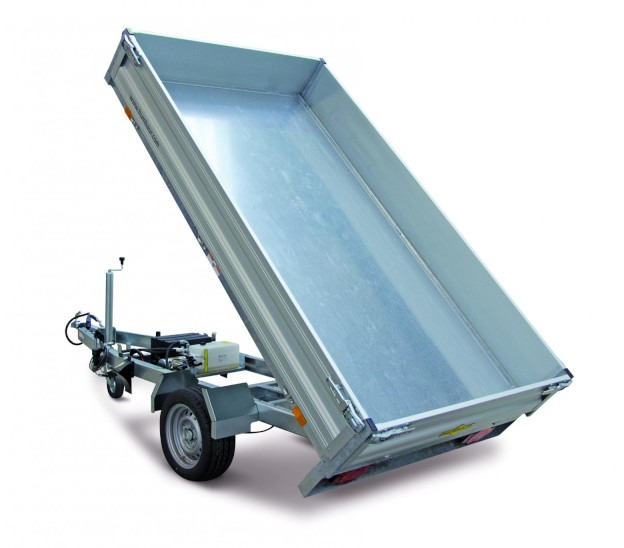 Humbaur HUK 152314 Heckkipper 1,5 t. 2300 x 1400 x 300mm - Remolque volquete: foto 1 Humbaur HUK 152314 Heckkipper 1,5 t. 2300 x 1400 x 300mm - Remolque volquete: foto 1