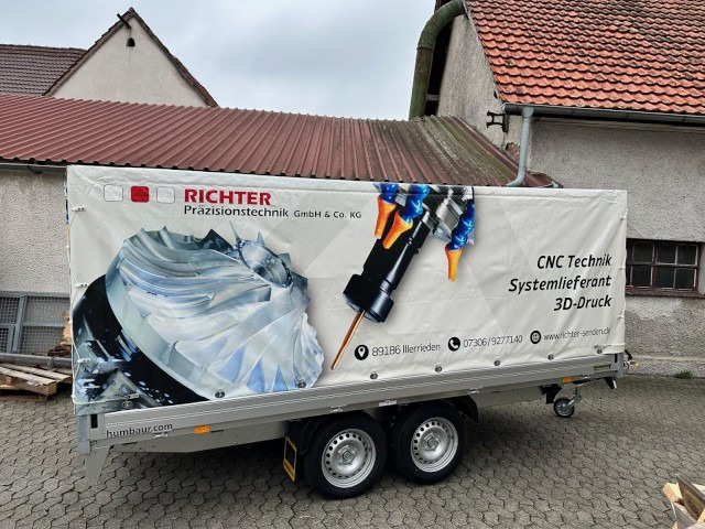 Humbaur Humbaur Plane mit Beschriftung im Digitaldruck - Remolque de coche: foto 3 Humbaur Humbaur Plane mit Beschriftung im Digitaldruck - Remolque de coche: foto 3