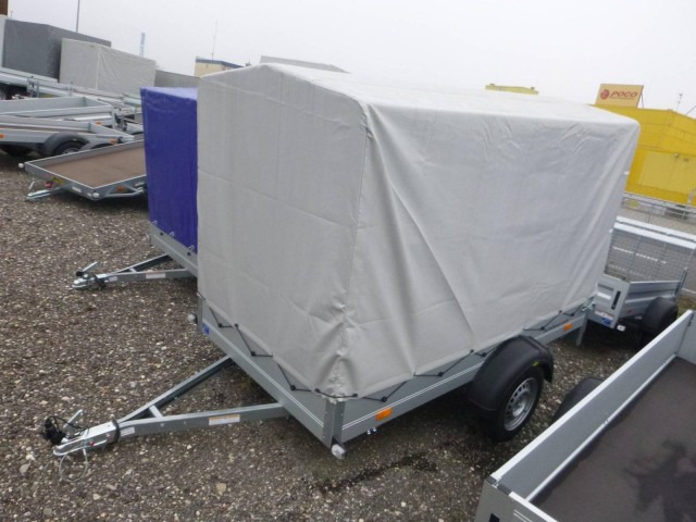Humbaur Startrailer H752513 Alu mit Hochplane 150 cm, 251x131x30cm - Remolque de coche: foto 1 Humbaur Startrailer H752513 Alu mit Hochplane 150 cm, 251x131x30cm - Remolque de coche: foto 1