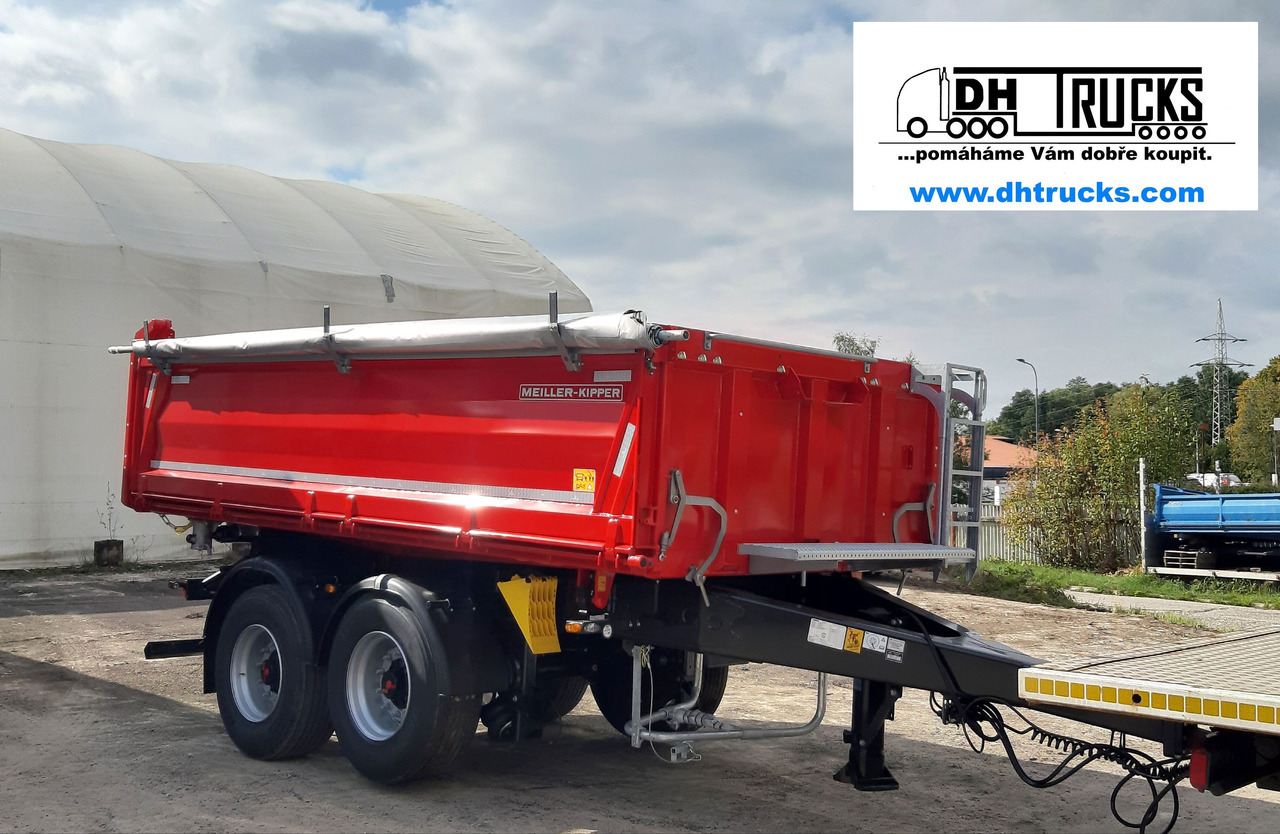 MEILLER MZDA 1822 M / Y / ZVEDACÍ NÁPRAVA * LIFTACHSE / PLACHTA * PLANE / WABCO SmartBoard - Remolque volquete: foto 4 MEILLER MZDA 1822 M / Y / ZVEDACÍ NÁPRAVA * LIFTACHSE / PLACHTA * PLANE / WABCO SmartBoard - Remolque volquete: foto 4