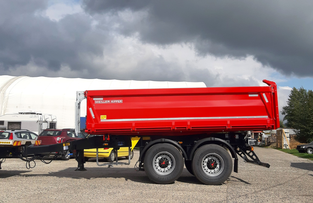 MEILLER MZDA 1822 M / Y / ZVEDACÍ NÁPRAVA * LIFTACHSE / PLACHTA * PLANE / WABCO SmartBoard - Remolque volquete: foto 5 MEILLER MZDA 1822 M / Y / ZVEDACÍ NÁPRAVA * LIFTACHSE / PLACHTA * PLANE / WABCO SmartBoard - Remolque volquete: foto 5