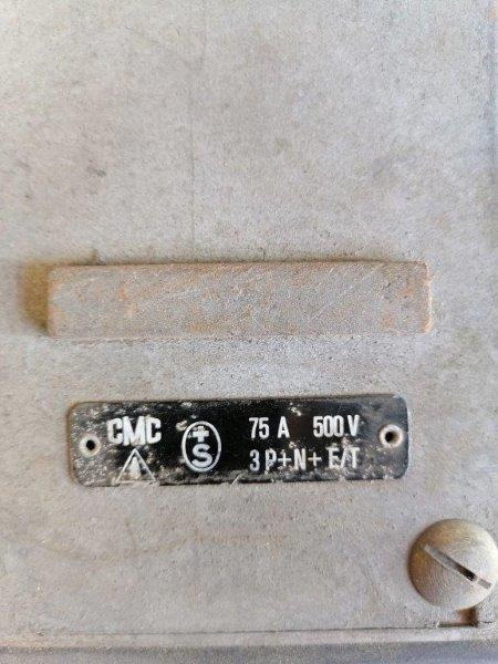 CMC plug connection  for Putzmeister PM500 concrete pump - Sistema eléctrico para Camión bomba de hormigón: foto 2 CMC plug connection  for Putzmeister PM500 concrete pump - Sistema eléctrico para Camión bomba de hormigón: foto 2