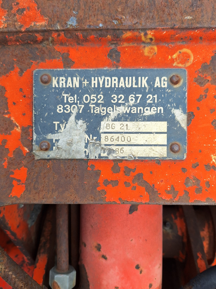 Kran Hydraulik BG 21 - Pinza de manipulación para Excavadora: foto 5 Kran Hydraulik BG 21 - Pinza de manipulación para Excavadora: foto 5