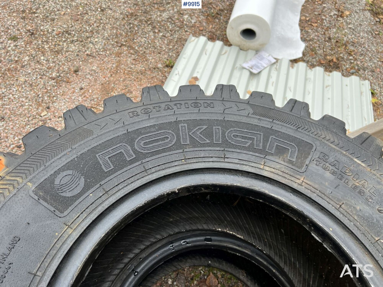 2 st NOKIAN 340/80R18 däck - Neumático para Maquinaria de construcción: foto 4 2 st NOKIAN 340/80R18 däck - Neumático para Maquinaria de construcción: foto 4