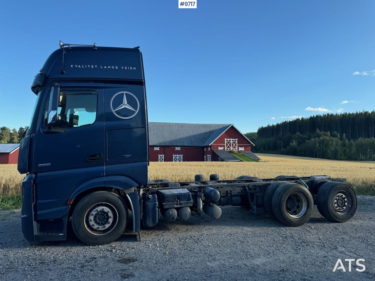 2014 Mercedes Actros 2551 Chassis. Rep object. - Camión chasis: foto 2 2014 Mercedes Actros 2551 Chassis. Rep object. - Camión chasis: foto 2