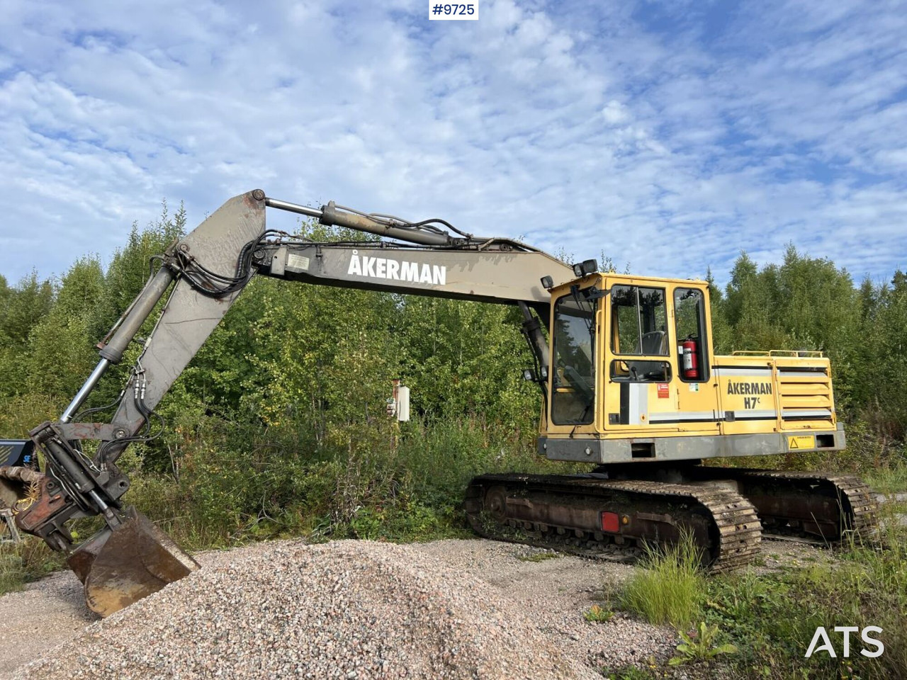 Akerman H7c Excavator with bucket - Excavadora de cadenas: foto 3 Akerman H7c Excavator with bucket - Excavadora de cadenas: foto 3