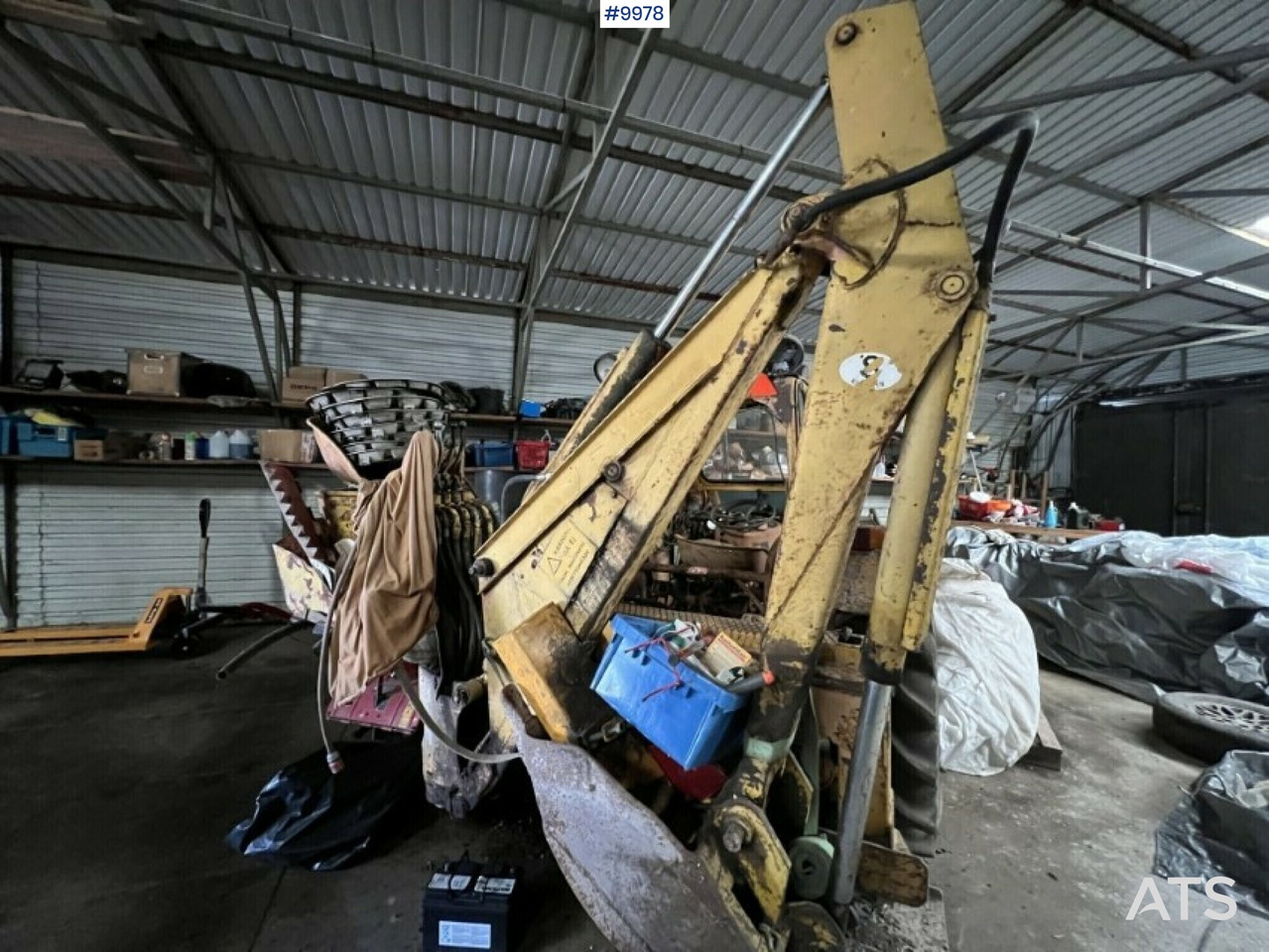 Backhoe loader- MASSEY-FERGUSON 203 - Tractor: foto 5 Backhoe loader- MASSEY-FERGUSON 203 - Tractor: foto 5