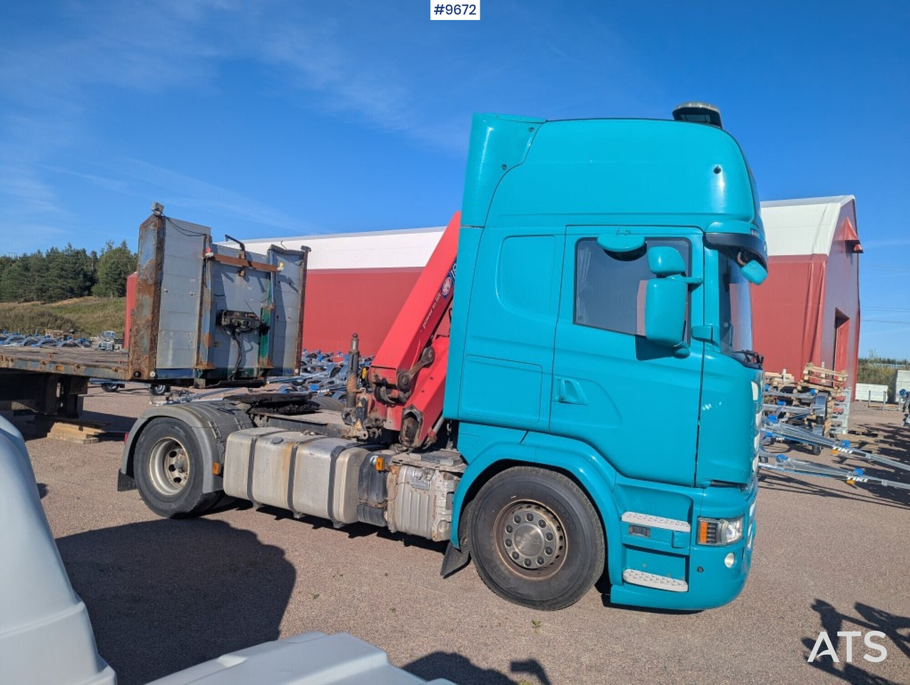 Tractor unit with crane Scania R410 4X2 - Cabeza tractora: foto 5 Tractor unit with crane Scania R410 4X2 - Cabeza tractora: foto 5