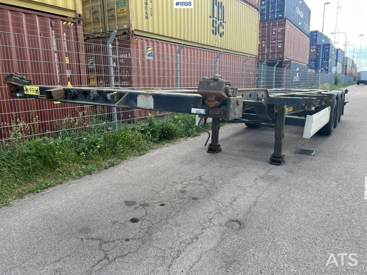 Container chassi - Krone SD - Semirremolque portacontenedore/ Intercambiable: foto 1 Container chassi - Krone SD - Semirremolque portacontenedore/ Intercambiable: foto 1