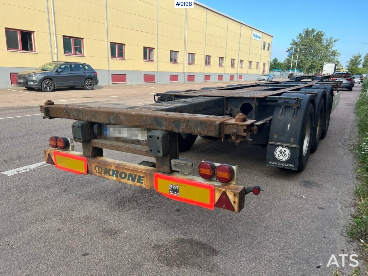 Container chassi - Krone SD - Semirremolque portacontenedore/ Intercambiable: foto 4 Container chassi - Krone SD - Semirremolque portacontenedore/ Intercambiable: foto 4