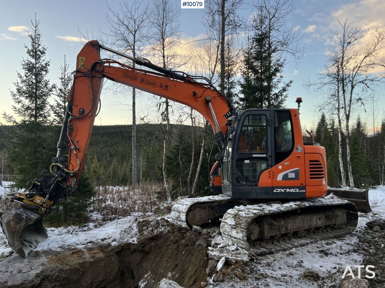 DOOSAN DX140LCR-5 Excavator with Rotor and Buckets - Excavadora de cadenas: foto 1 DOOSAN DX140LCR-5 Excavator with Rotor and Buckets - Excavadora de cadenas: foto 1