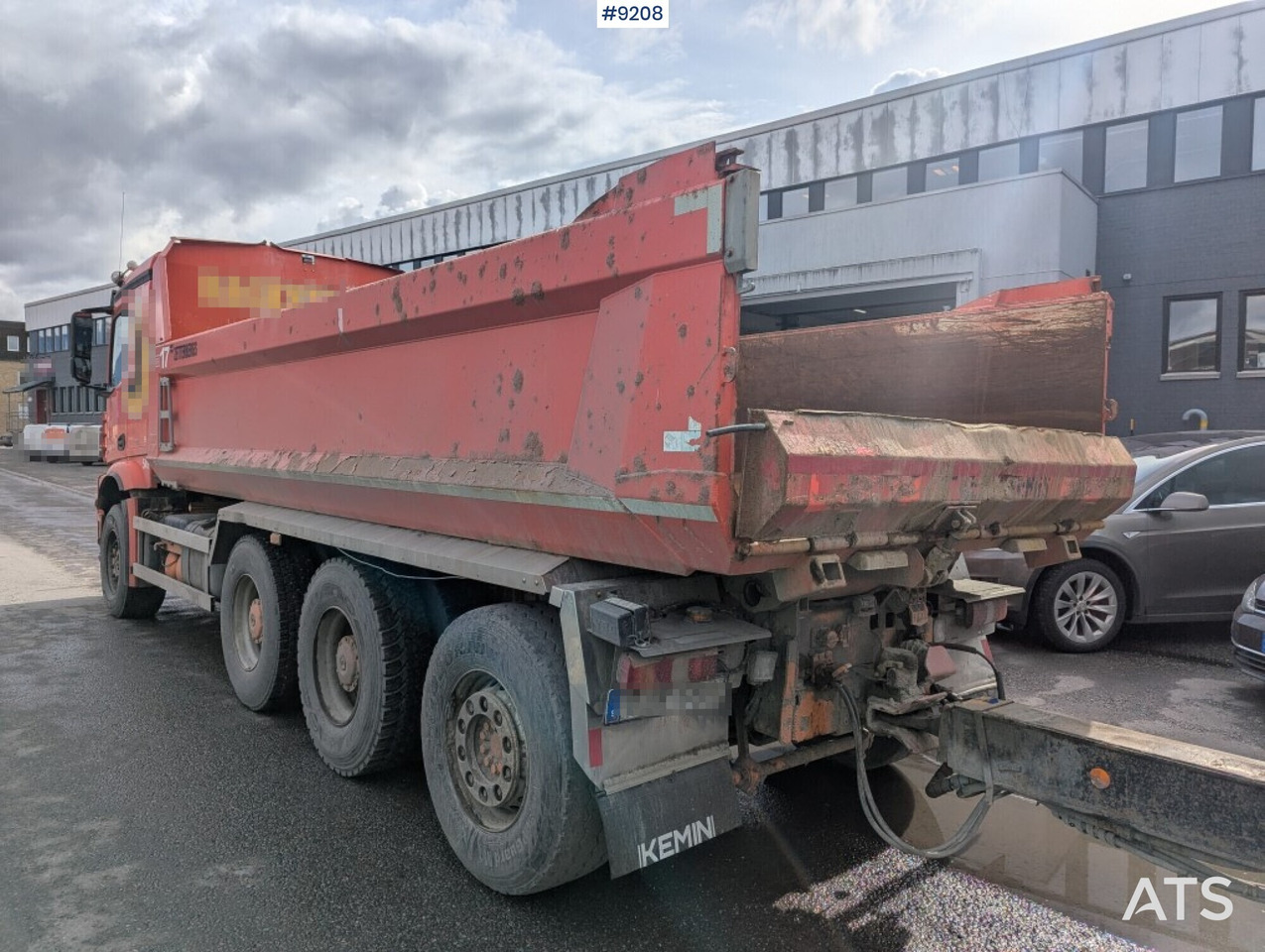 Dump / dozer truck Mercedes Benz Arocs 3251 8X4 with tipper wagon - Camión volquete: foto 3 Dump / dozer truck Mercedes Benz Arocs 3251 8X4 with tipper wagon - Camión volquete: foto 3