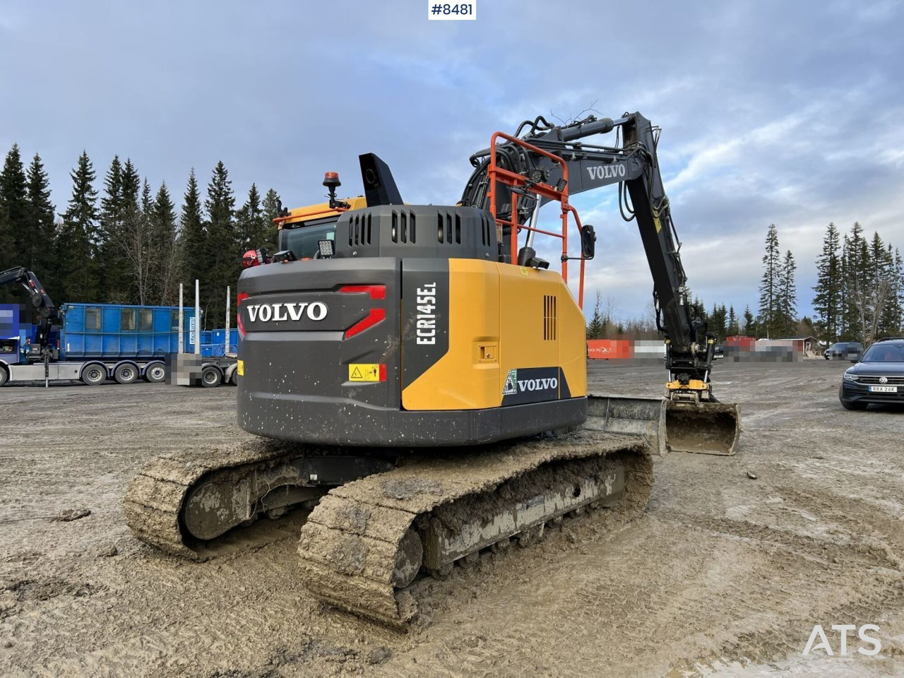 Excavator Volvo ECR145 EL with 1365 h - Excavadora de cadenas: foto 5 Excavator Volvo ECR145 EL with 1365 h - Excavadora de cadenas: foto 5