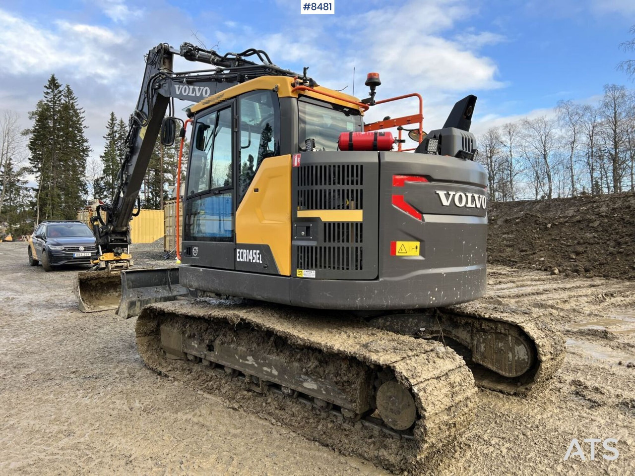 Excavator Volvo ECR145 EL with 1365 h - Excavadora de cadenas: foto 4 Excavator Volvo ECR145 EL with 1365 h - Excavadora de cadenas: foto 4