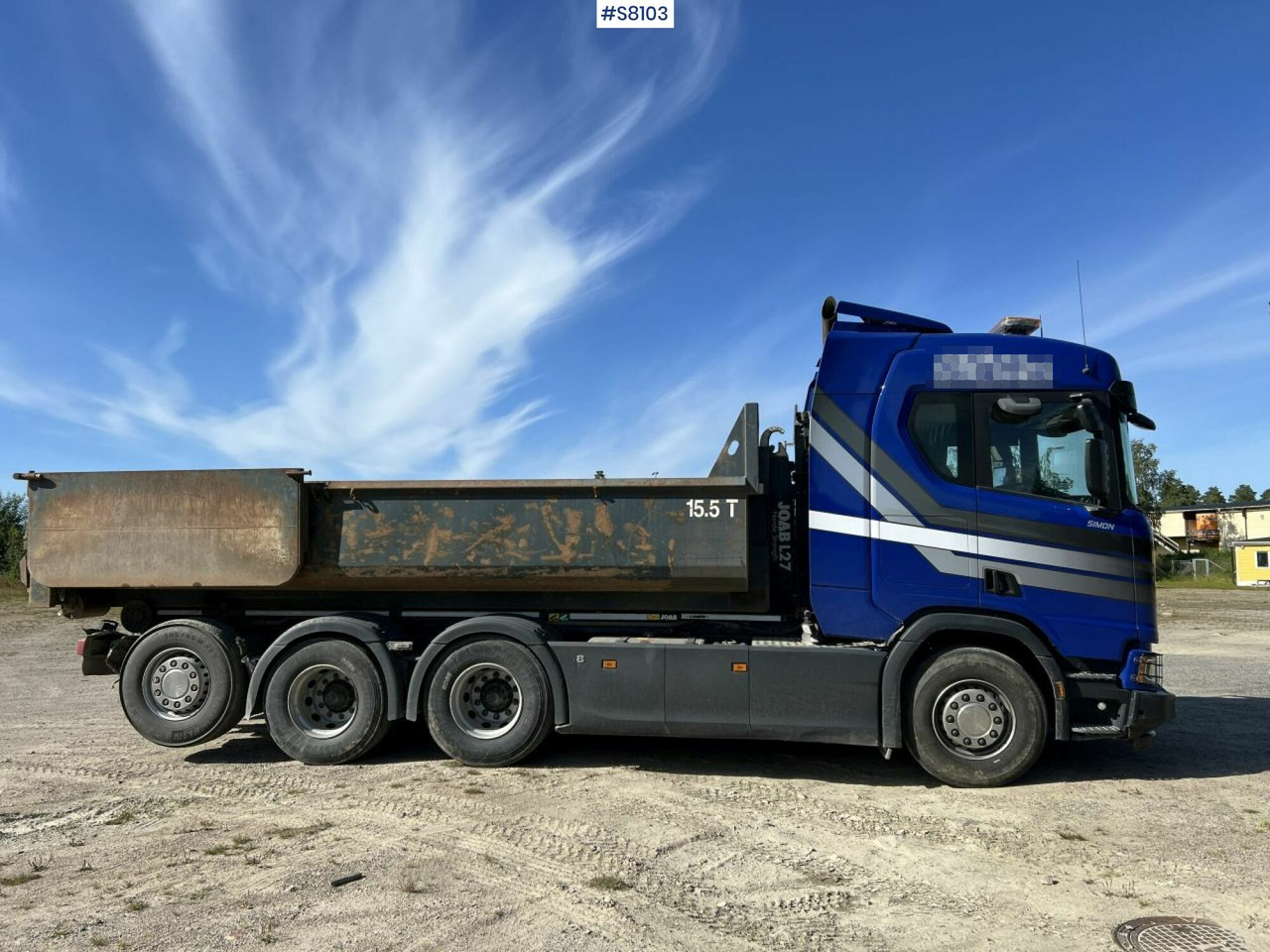 Arrendamiento de  Hook truck, Scania R580, Joab L27 Hook Hook truck, Scania R580, Joab L27 Hook: foto 8