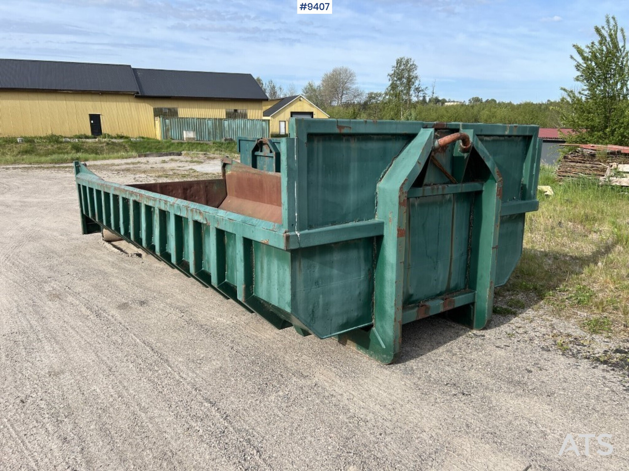 Contenedor de gancho Hooklift dump body - Gravel: foto 1