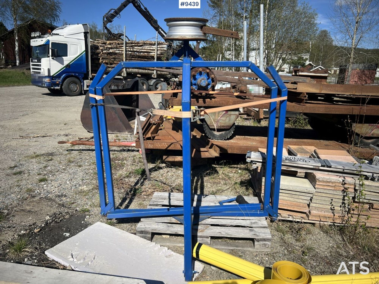 Hose reel for cable trenching - Equipo de construcción: foto 5 Hose reel for cable trenching - Equipo de construcción: foto 5