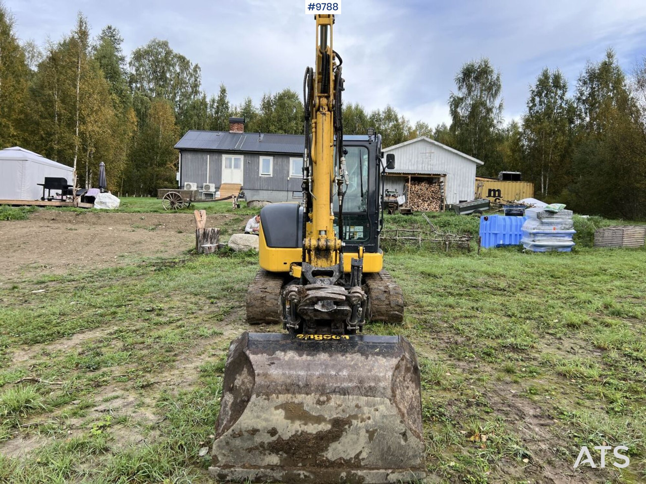 Miniexcavadora KOMATSU PC55MR-5E0 Excavator with attachments (SEE VIDEO): foto 12 Miniexcavadora KOMATSU PC55MR-5E0 Excavator with attachments (SEE VIDEO): foto 12