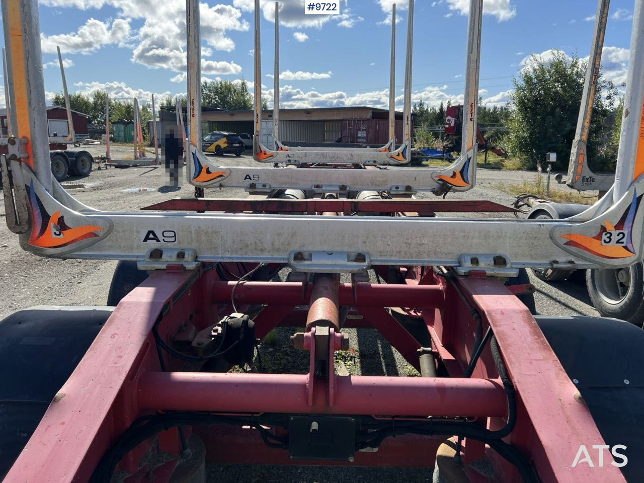 LEFAB V4 100 Timber trailer - Remolque maderero: foto 5 LEFAB V4 100 Timber trailer - Remolque maderero: foto 5