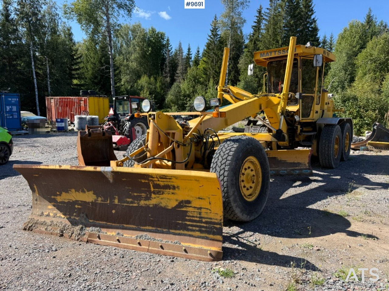 Motor Grader Mattsson NV 161 - Grader: foto 2 Motor Grader Mattsson NV 161 - Grader: foto 2